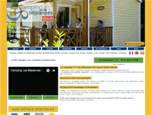 Tablet Screenshot of camping-ariege-midi-pyrenees.com